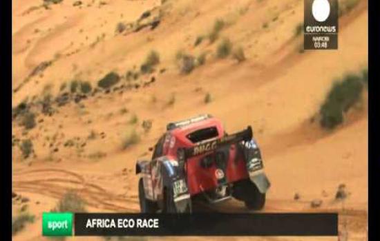 Embedded thumbnail for 2016 01 07 Euronews Africa Eco Race 2016