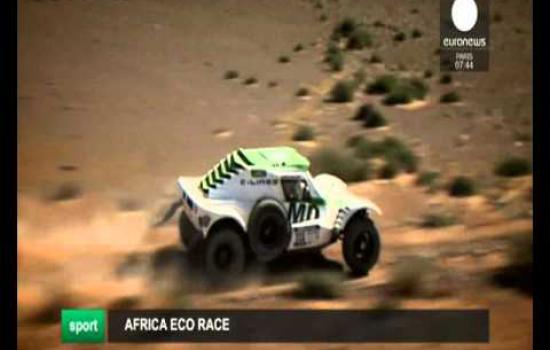 Embedded thumbnail for 2016 01 09 Euronews Africa Eco Race 2016