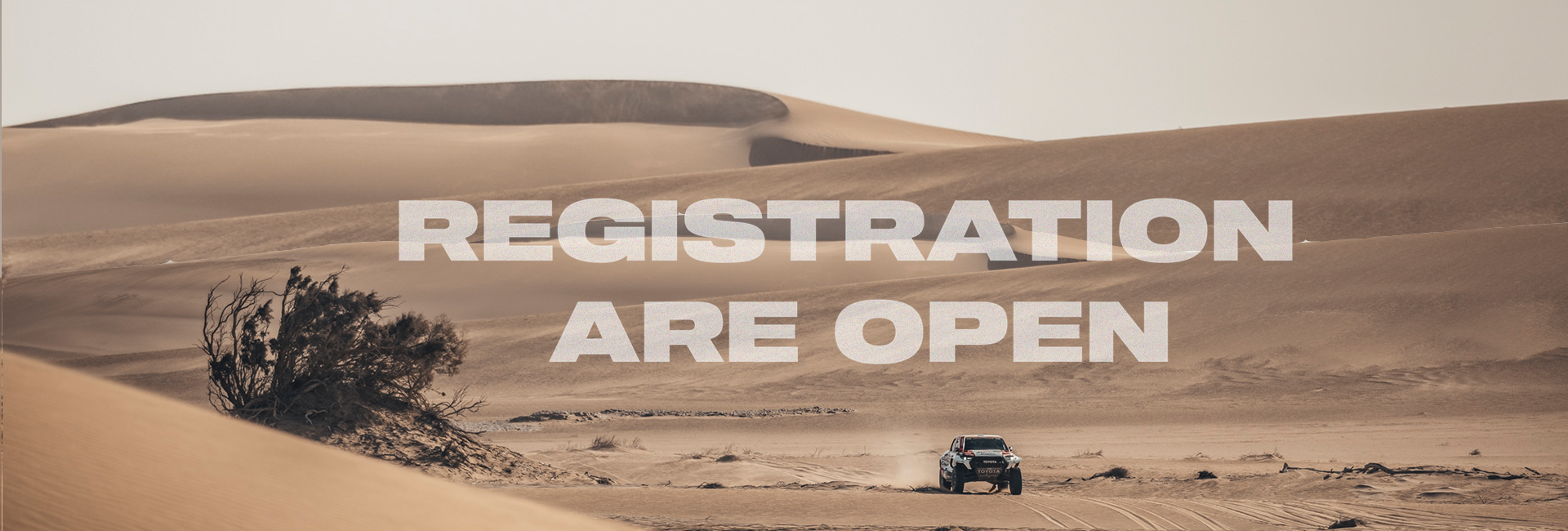 REGISTRATION ARE OPEN